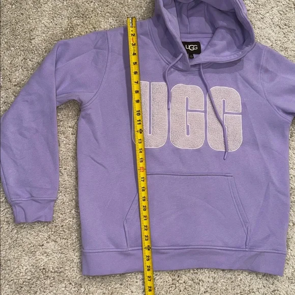 UGG Logo light purple Hoodie XL - Picture 6 of 11